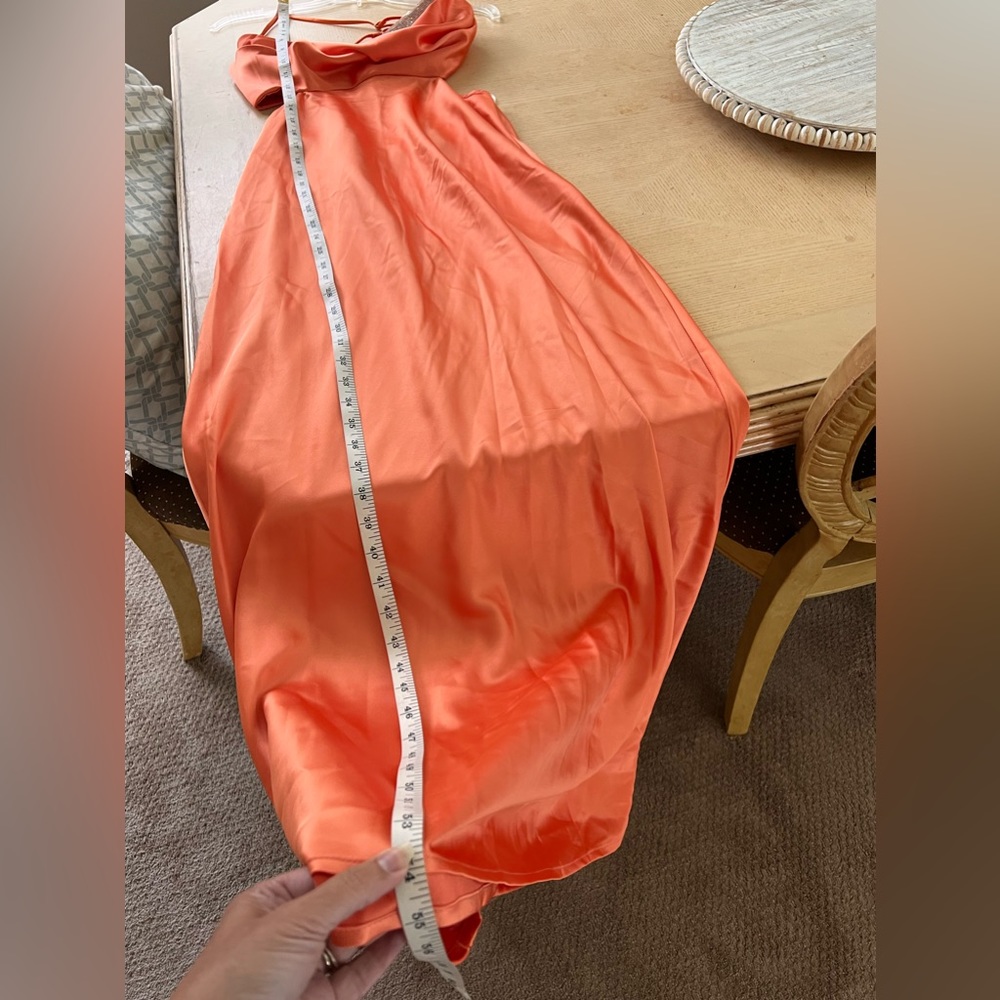 Hello molly LUXE GIRL ENTRANCE MAXI DRESS ORANGE size XL - Picture 4 of 7